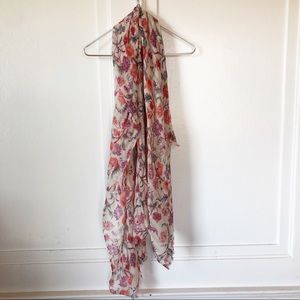 Lucky Brand Rosewood Floral Scarf